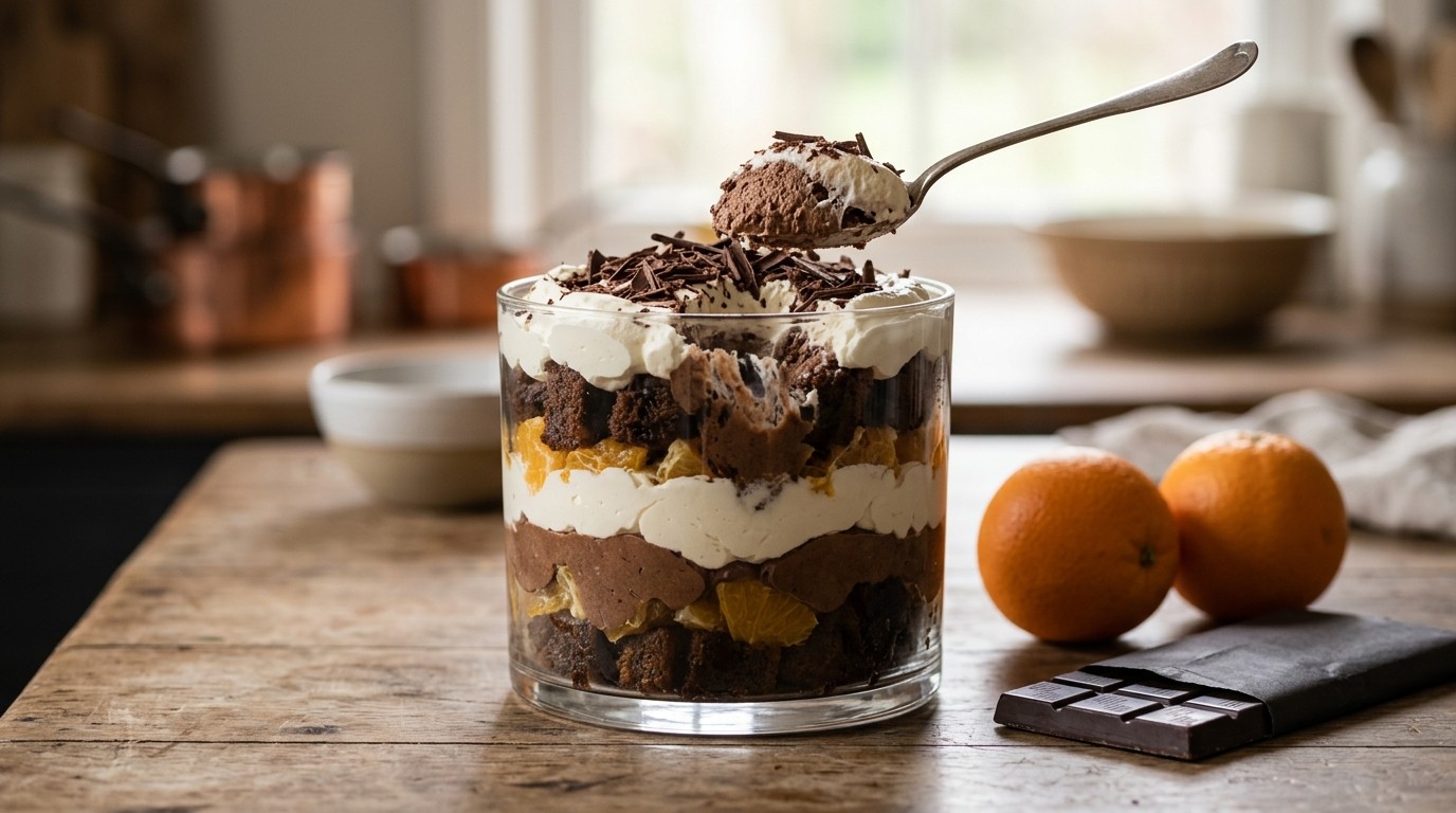 Koffie trifle