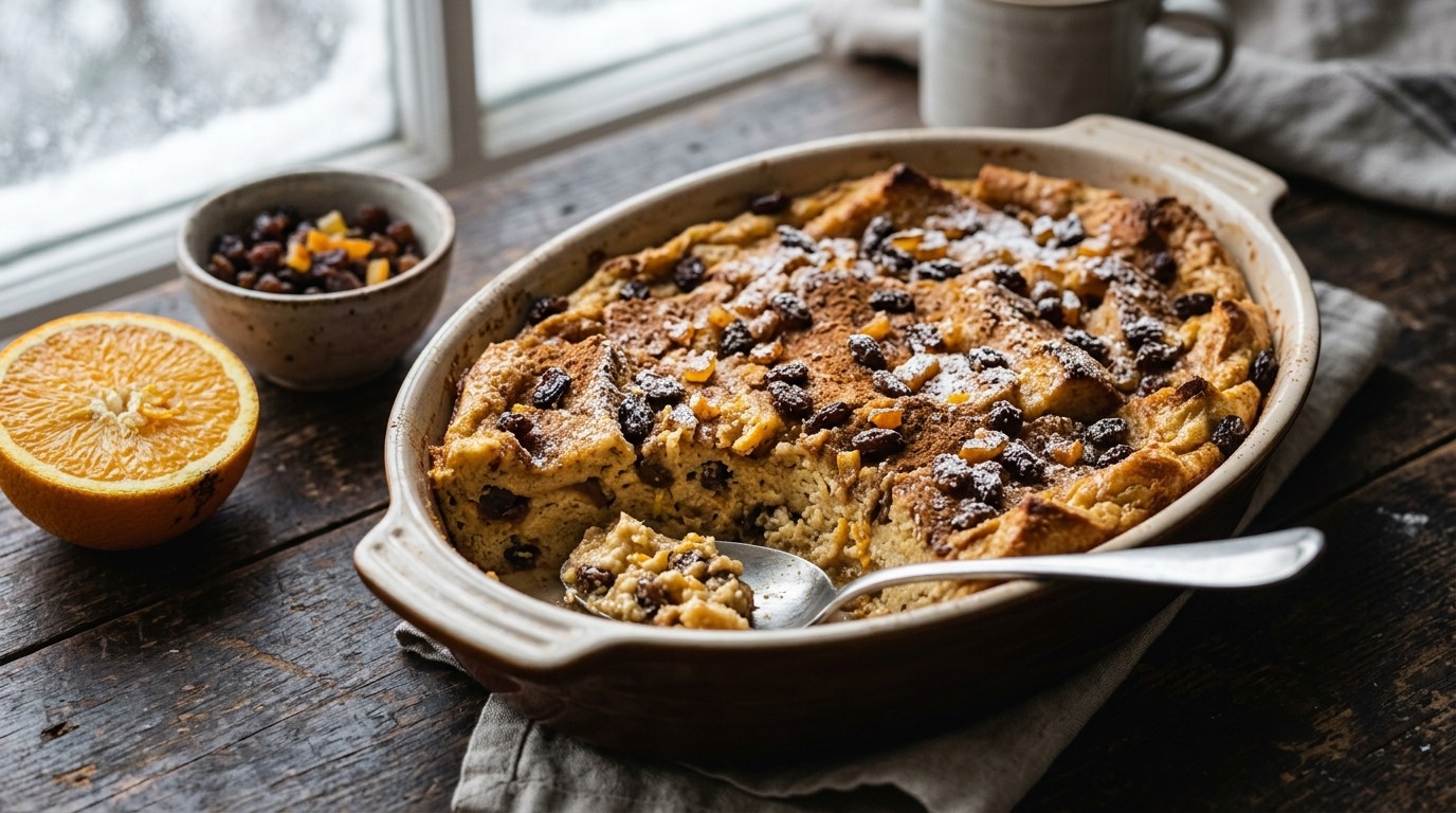 Koffiebroodpudding