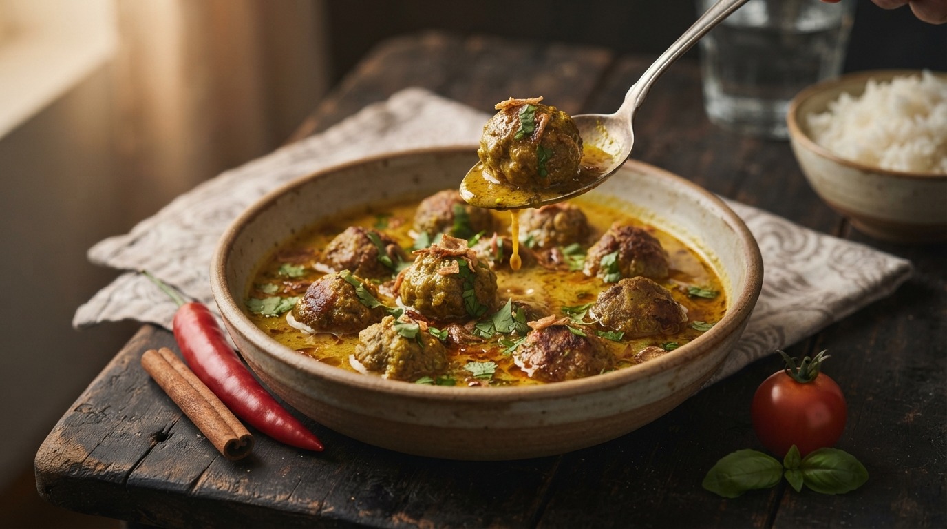 Kofta curry