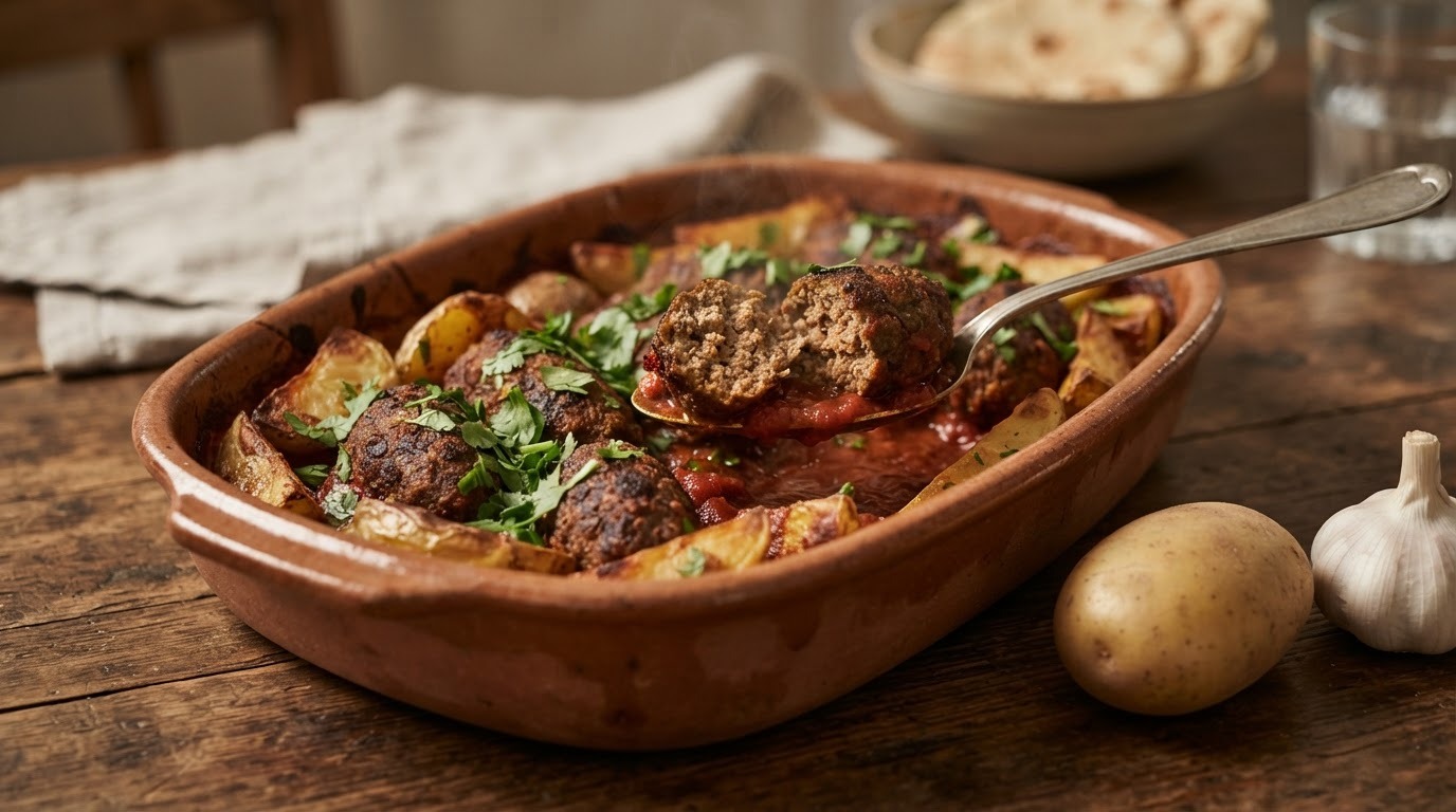 Kofta met aardappel