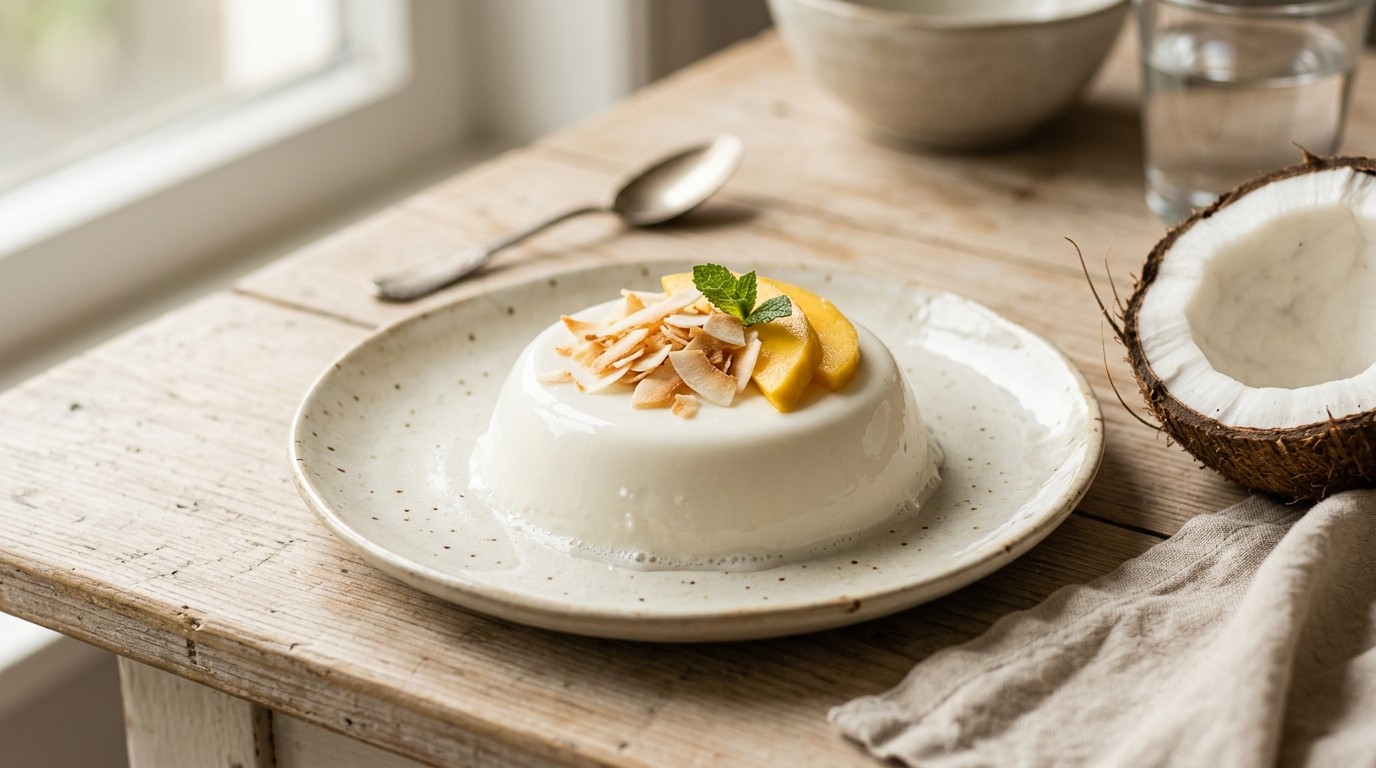 Kokos Panna Cotta