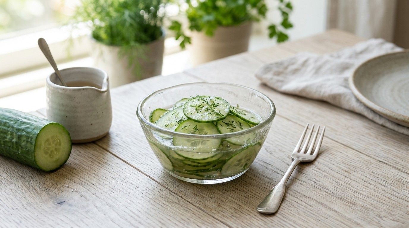 Komkommer Salade