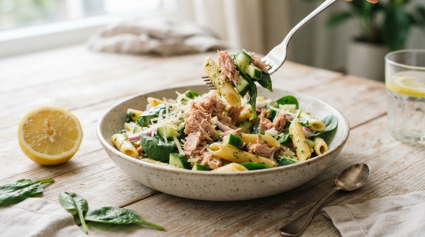 Komkommer-tonijnsalade