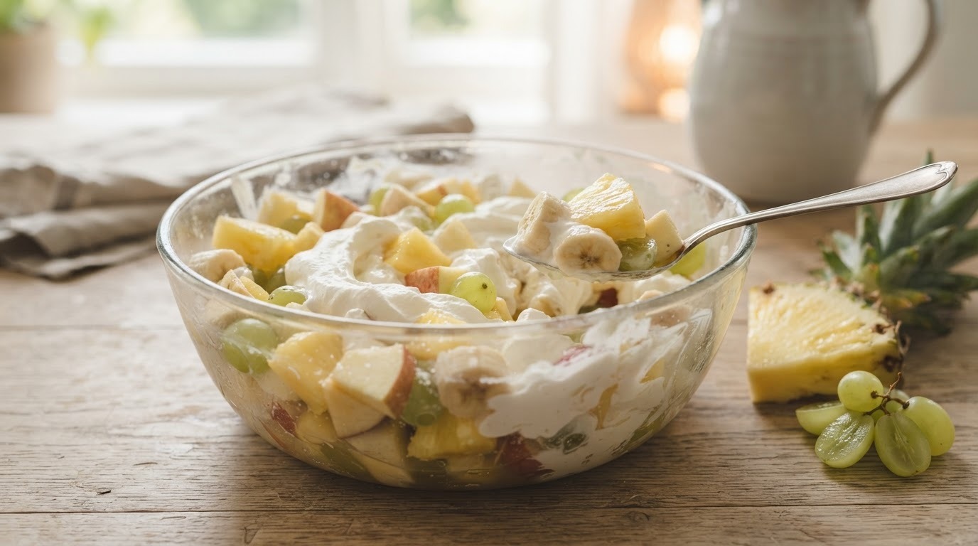 Koude fruitsalade