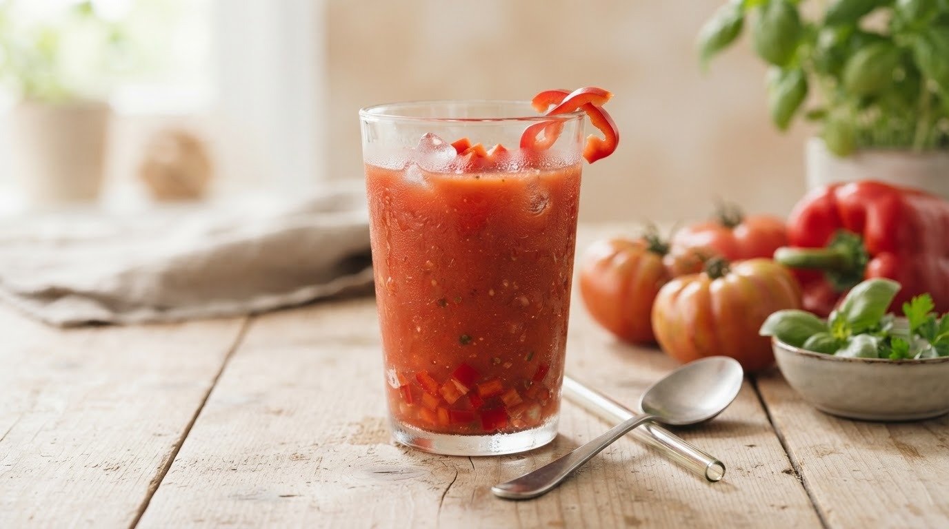 Koude tomatensoep