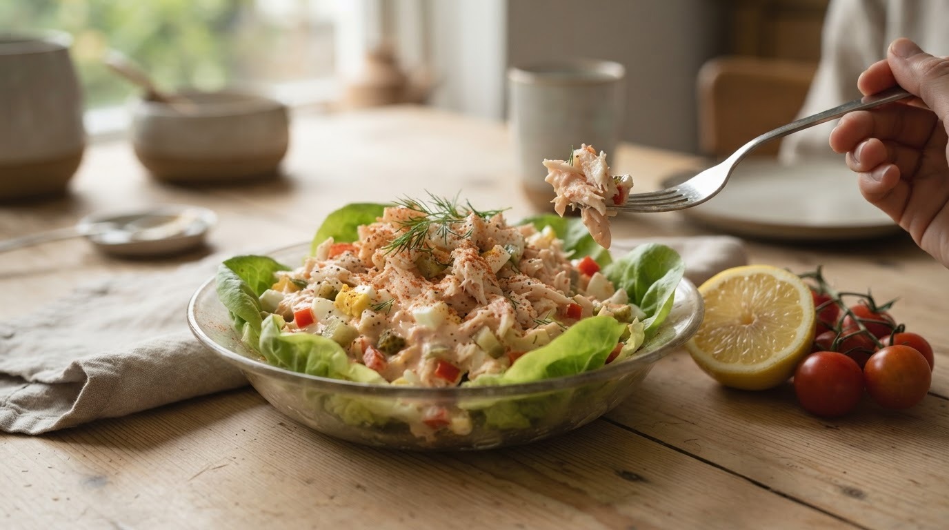 Krabsalade
