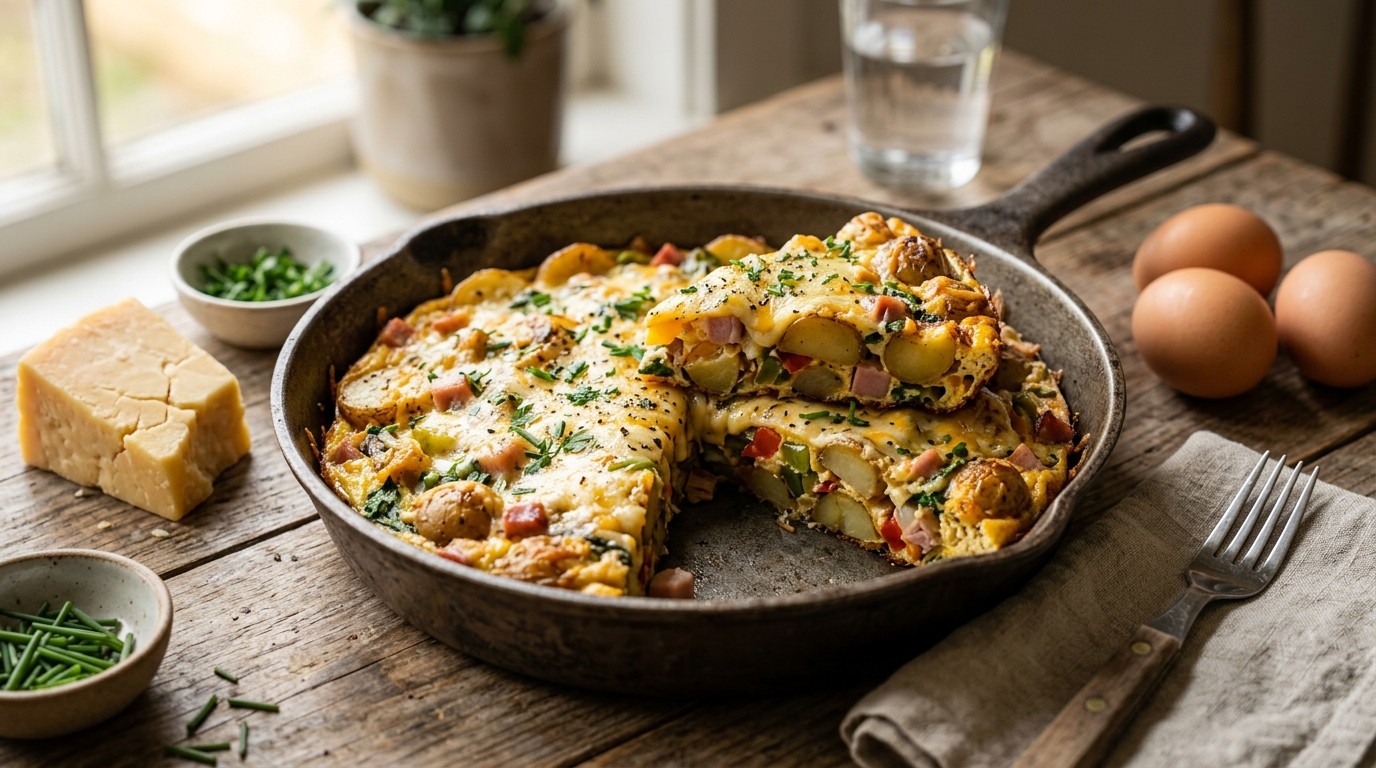 Krieltjes omelet