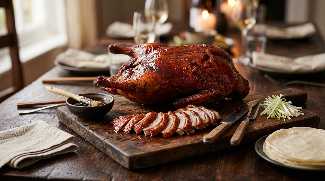 Krokant Gebraden Peking Eend
