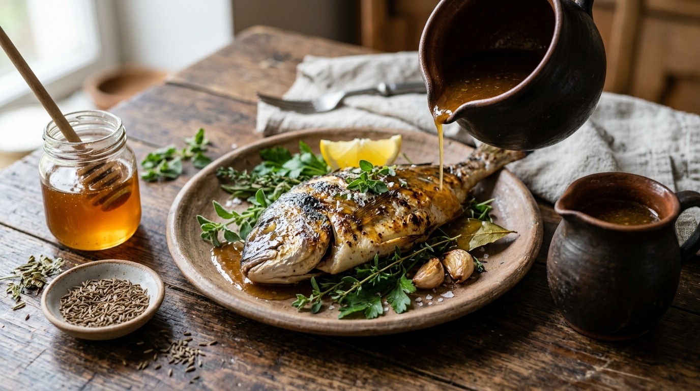 Kruidensaus volgens historisch recept