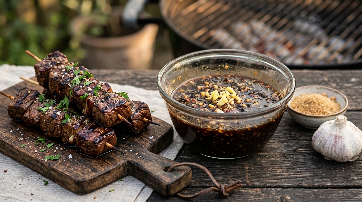 Kruidige wijnmarinade