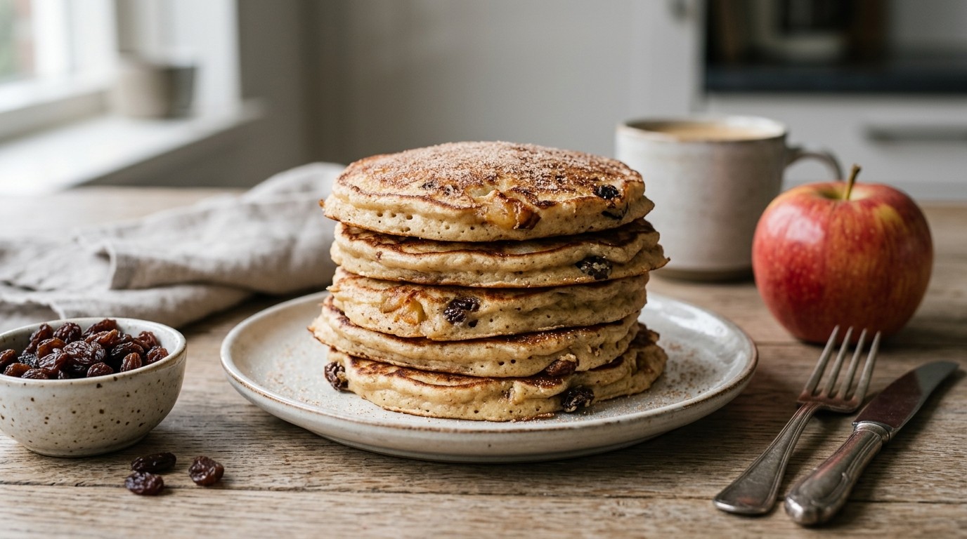 Kwarkpannenkoekjes met Appel