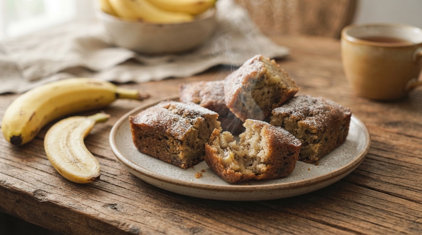Kwee pisang (bananenkoek)