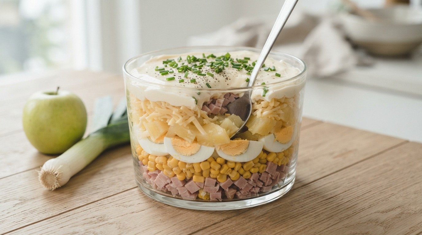 Laagjes salade