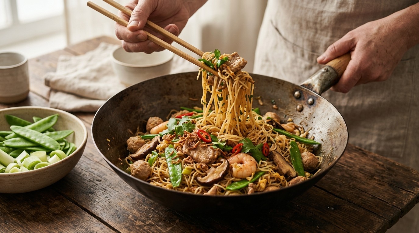 Laksa Goreng Babi