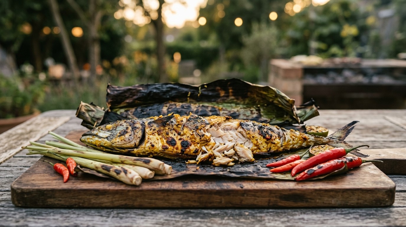 Langga Roko (makreel van BBQ)
