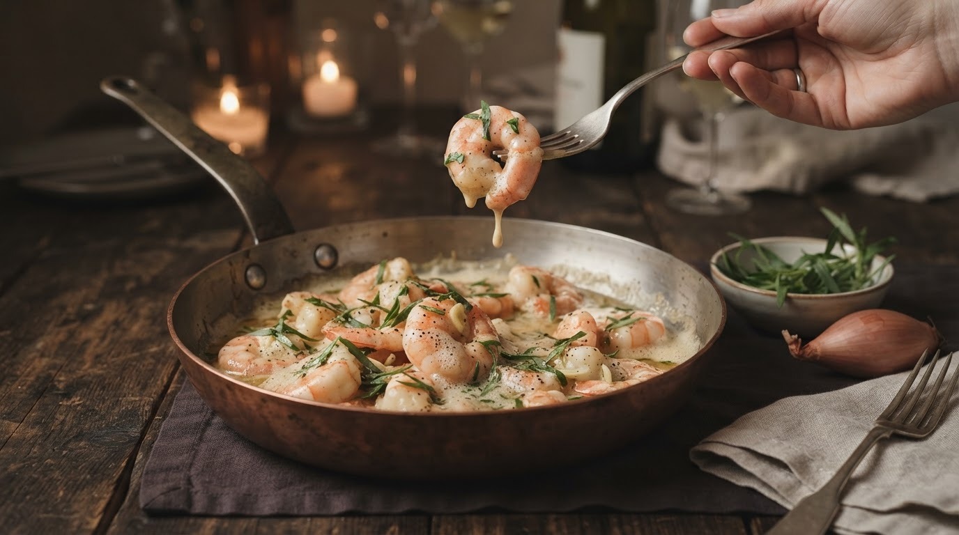 Langostinos al cava