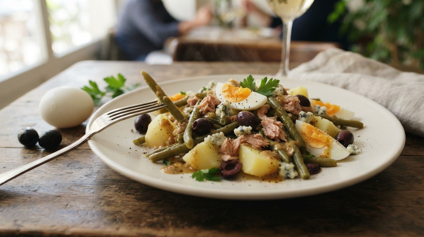 Lauwwarme salade