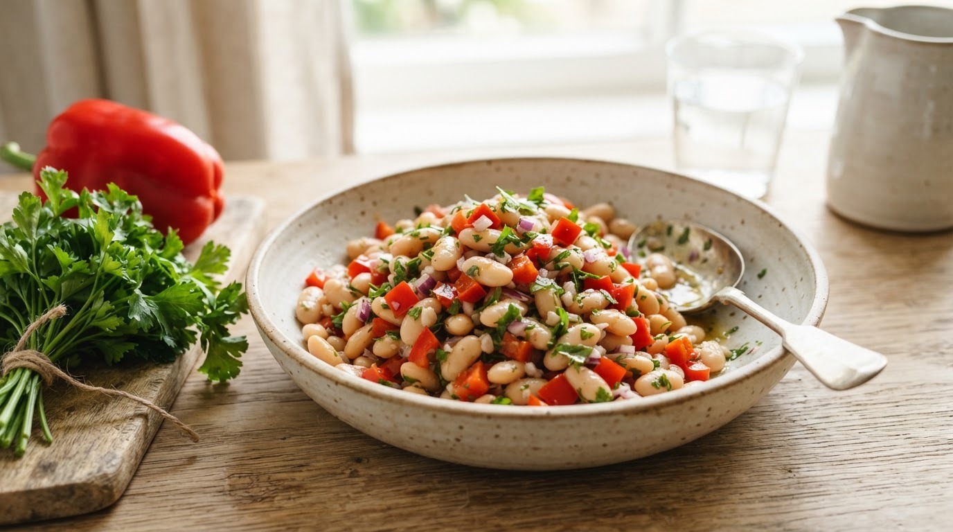 Lekkere bonensalade