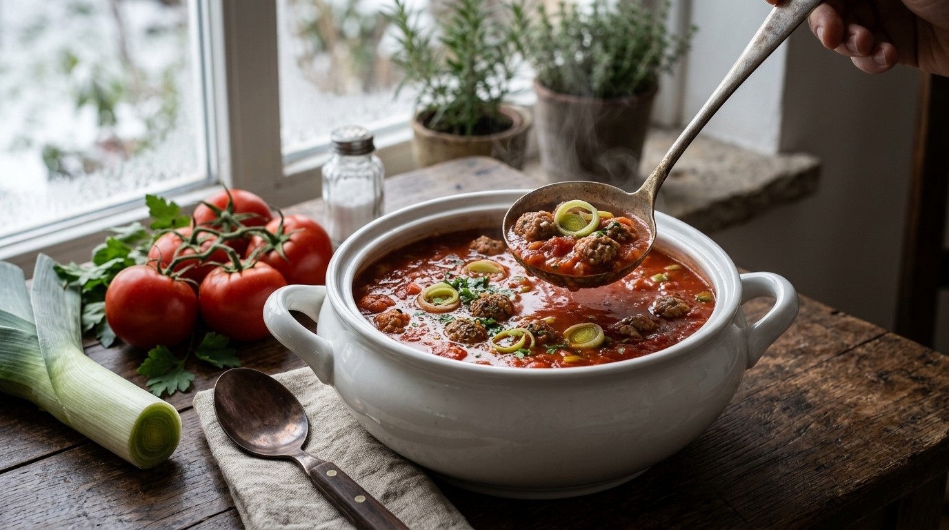 Lekkere tomatensoep
