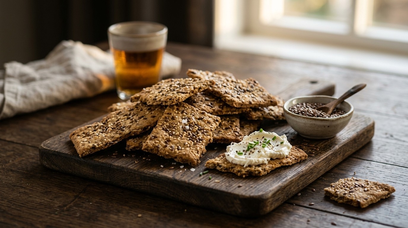 Lijnzaadcrackers