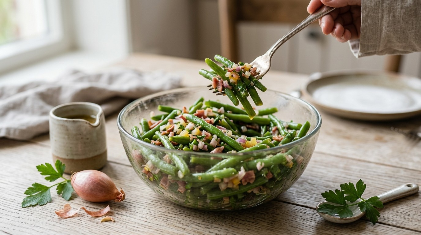 Limburgse bonensalade