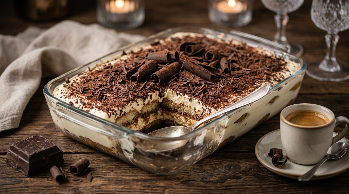 Luxueuze tiramisu