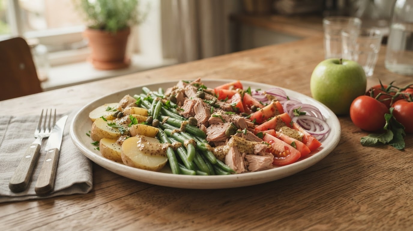 Maaltijdsalade met tonijn