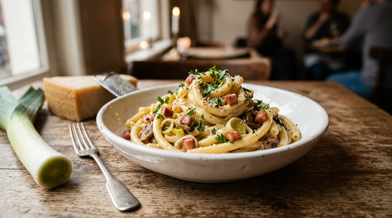 Macaroni á lá Carbonara