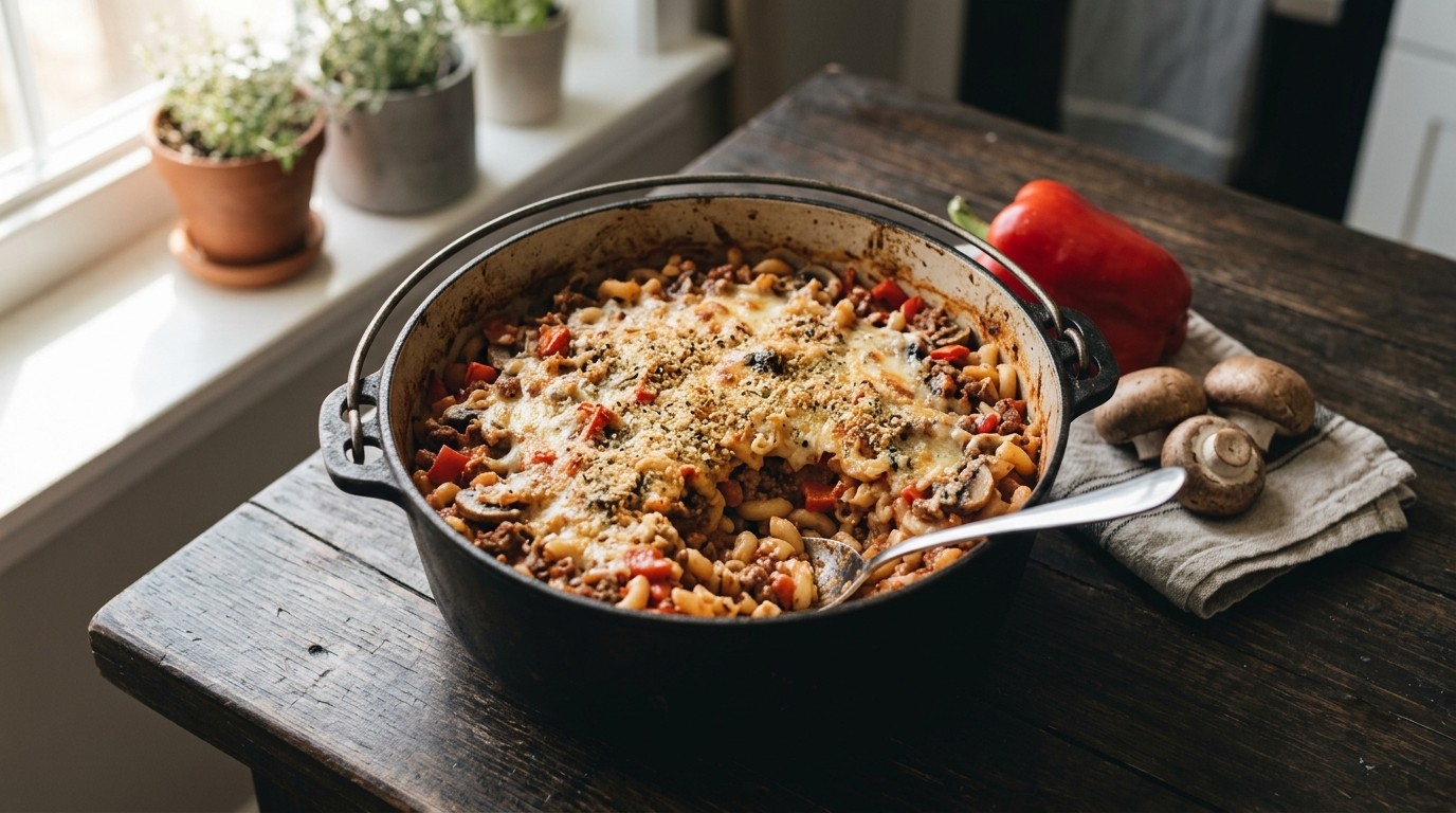 Macaroni uit de oven