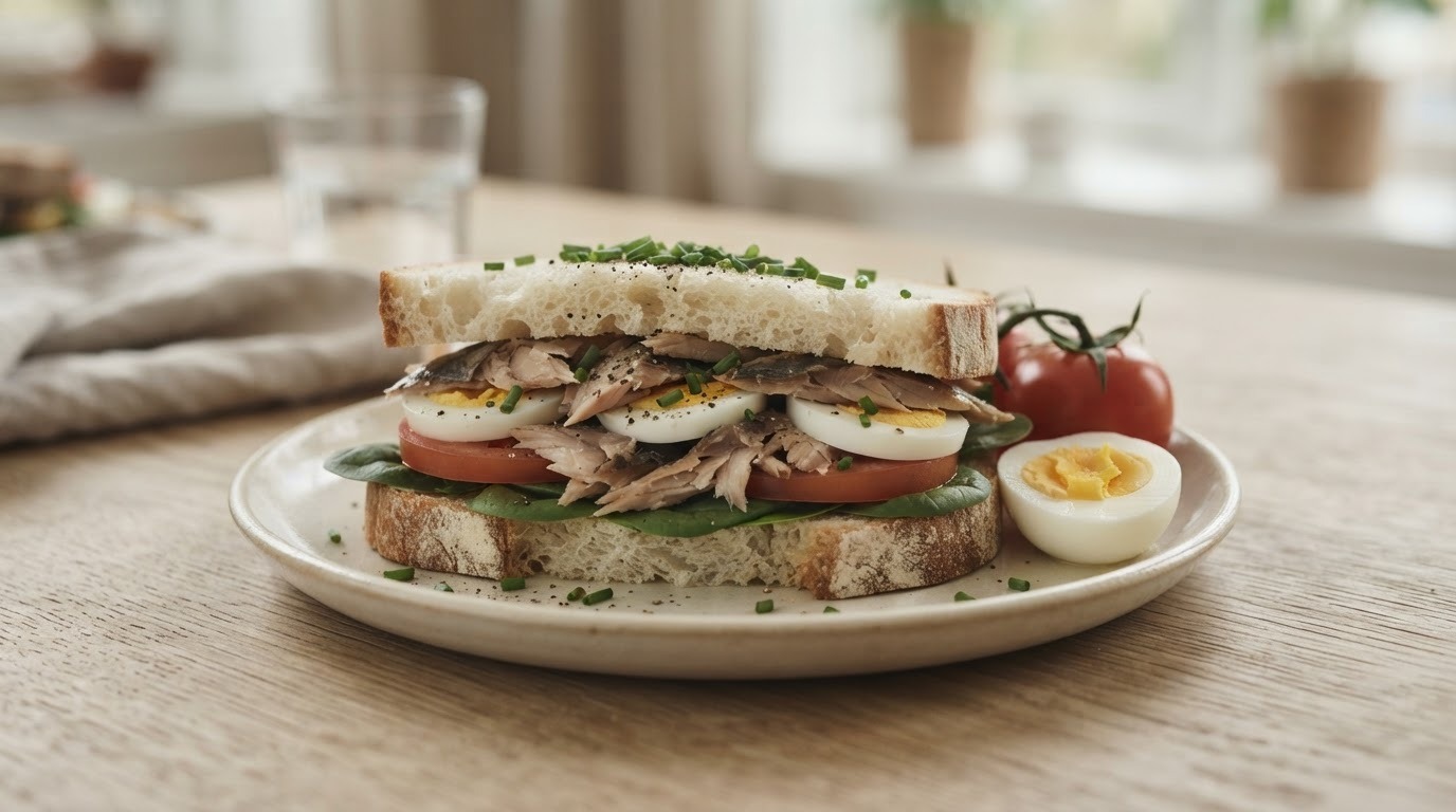 Makreel sandwich