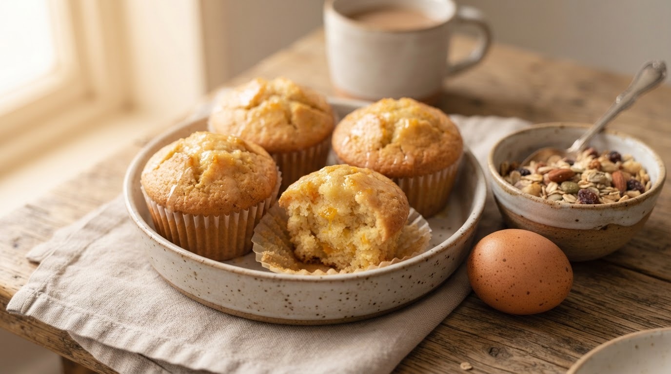 Mandarijnenmuffins