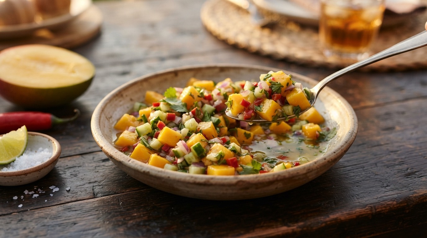 Mango-Chili salsa