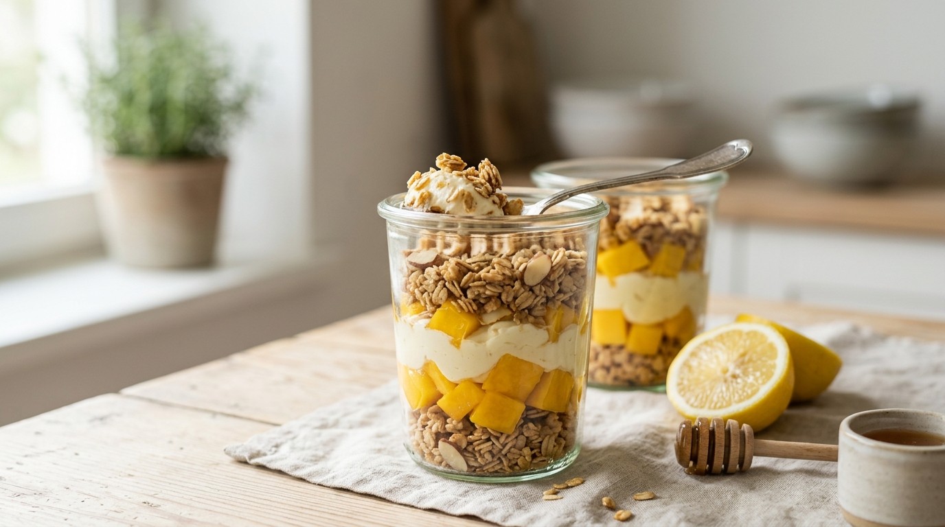 Mango havermoutcrunch