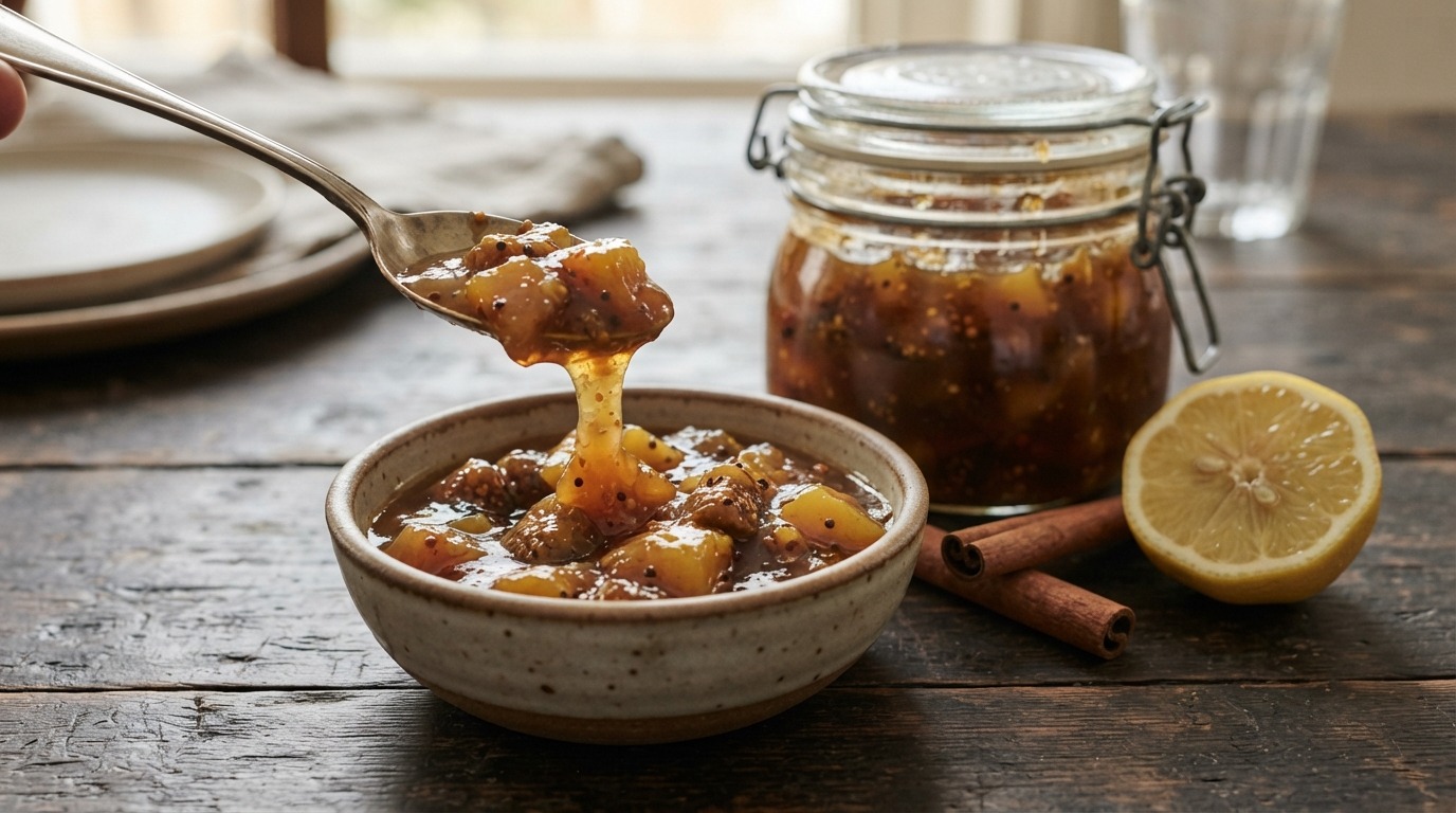 Mango-vijgenchutney