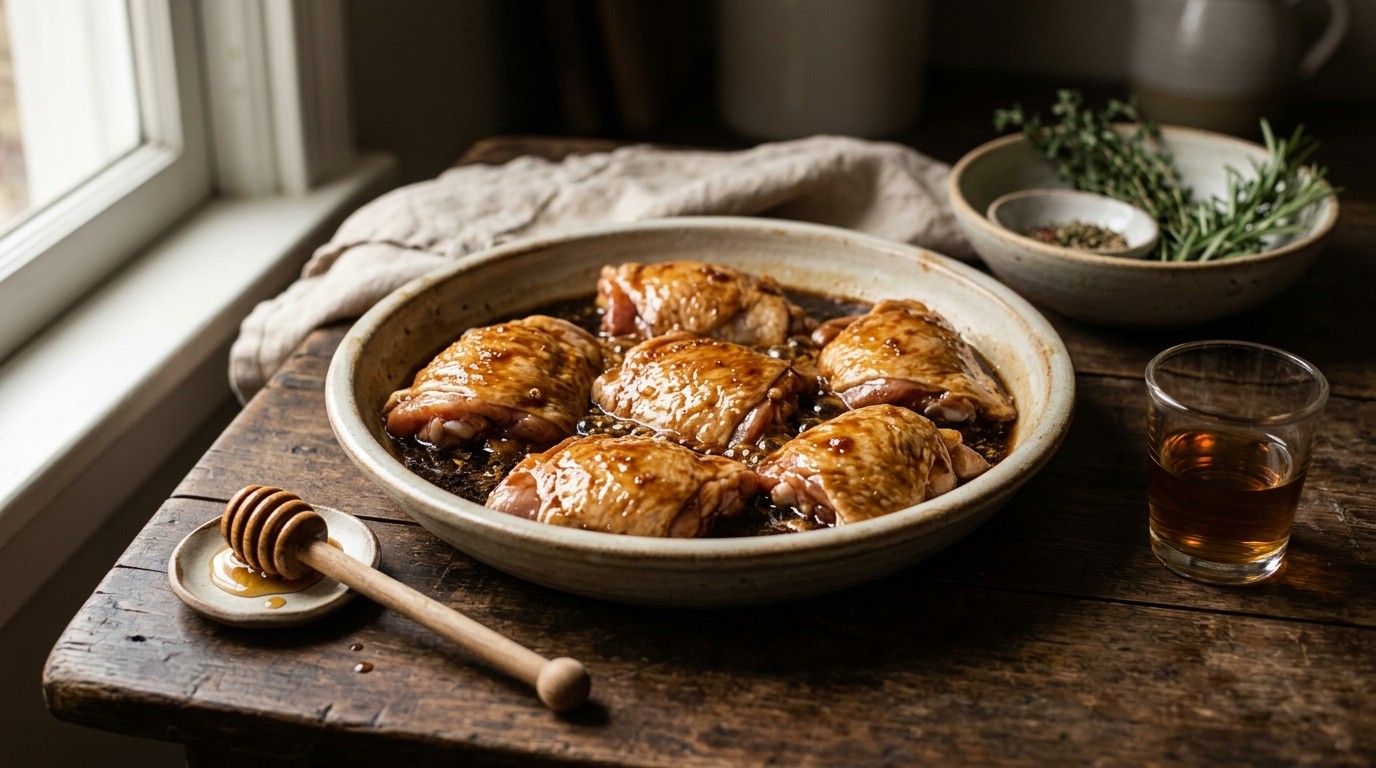 Marinade Sojahoning-sherry