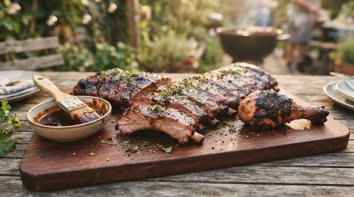 Marinade voor kip of spareribs