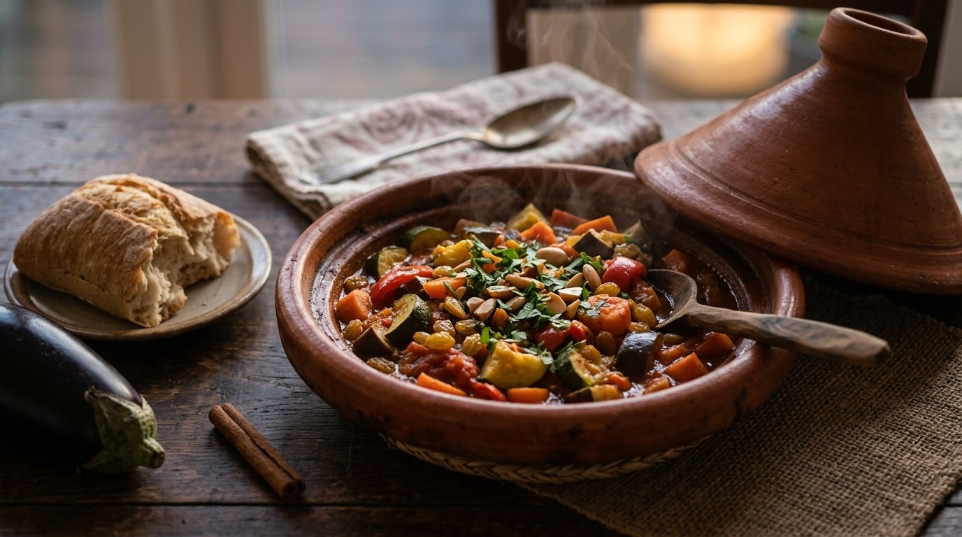 Marokaanse groentestoofpot