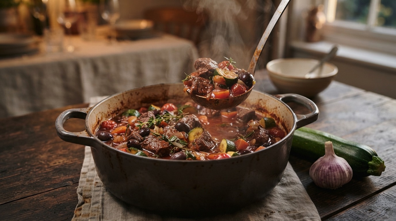 Mediterrane Runderstoofpot