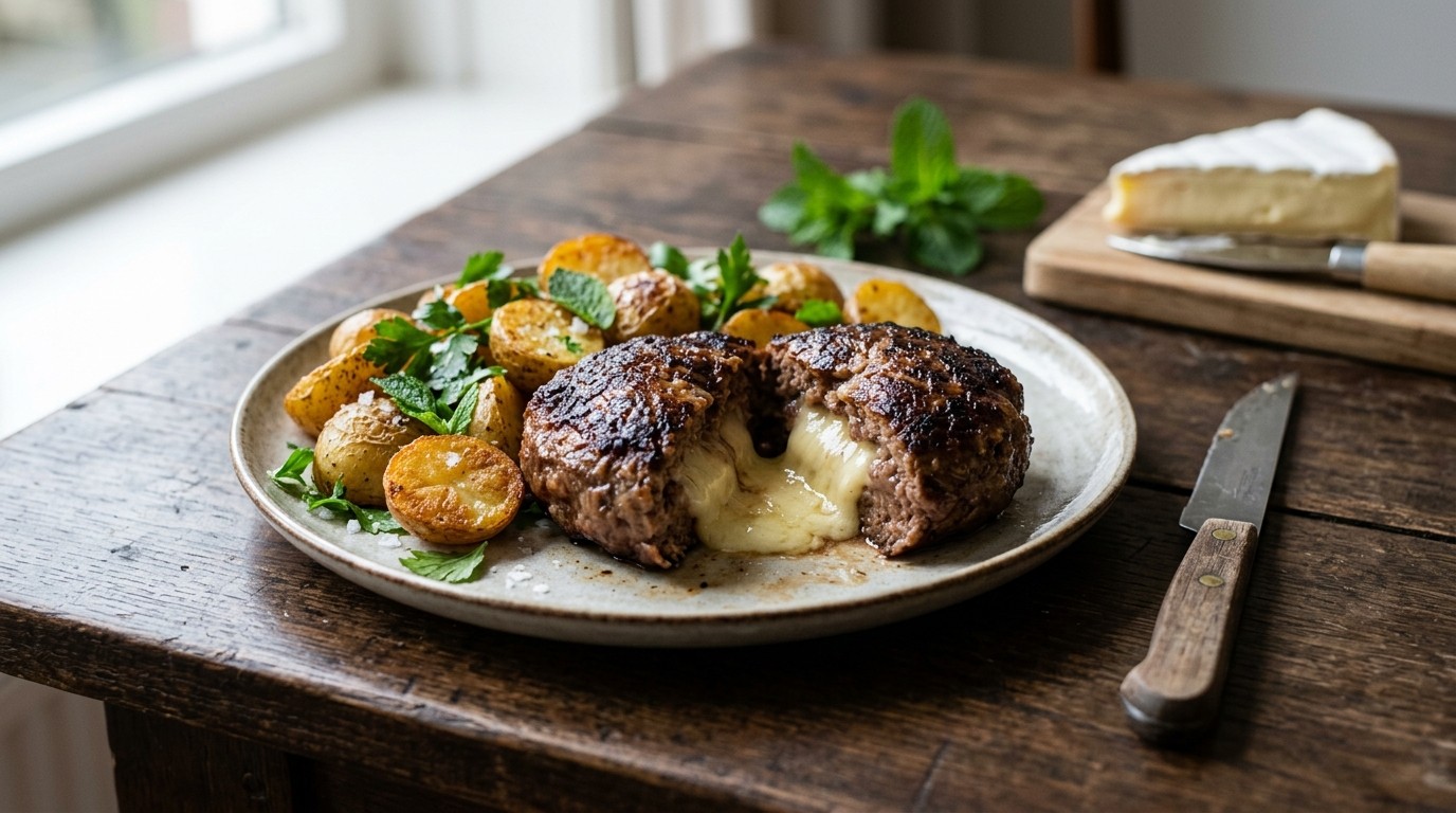 Met brie gevulde tartaartjes