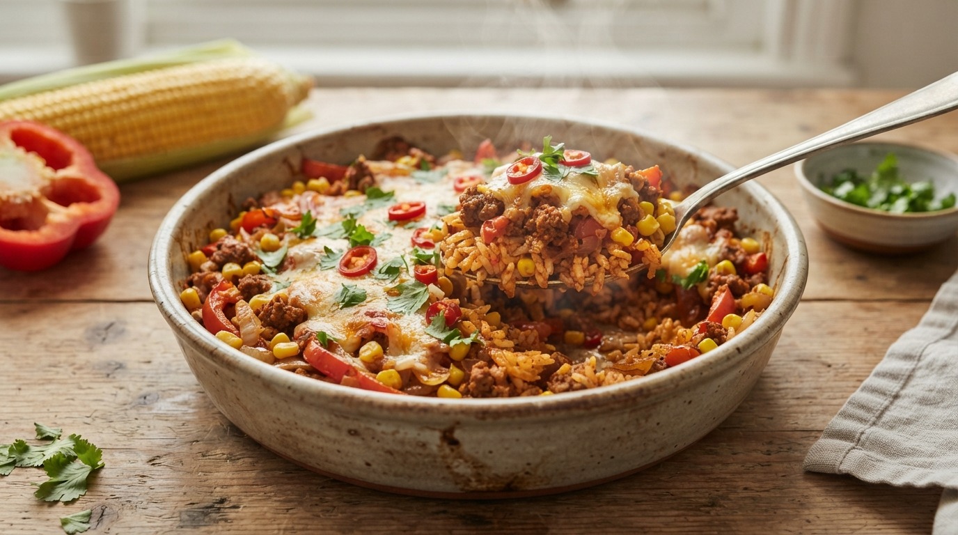 Mexicaanse gehaktschotel