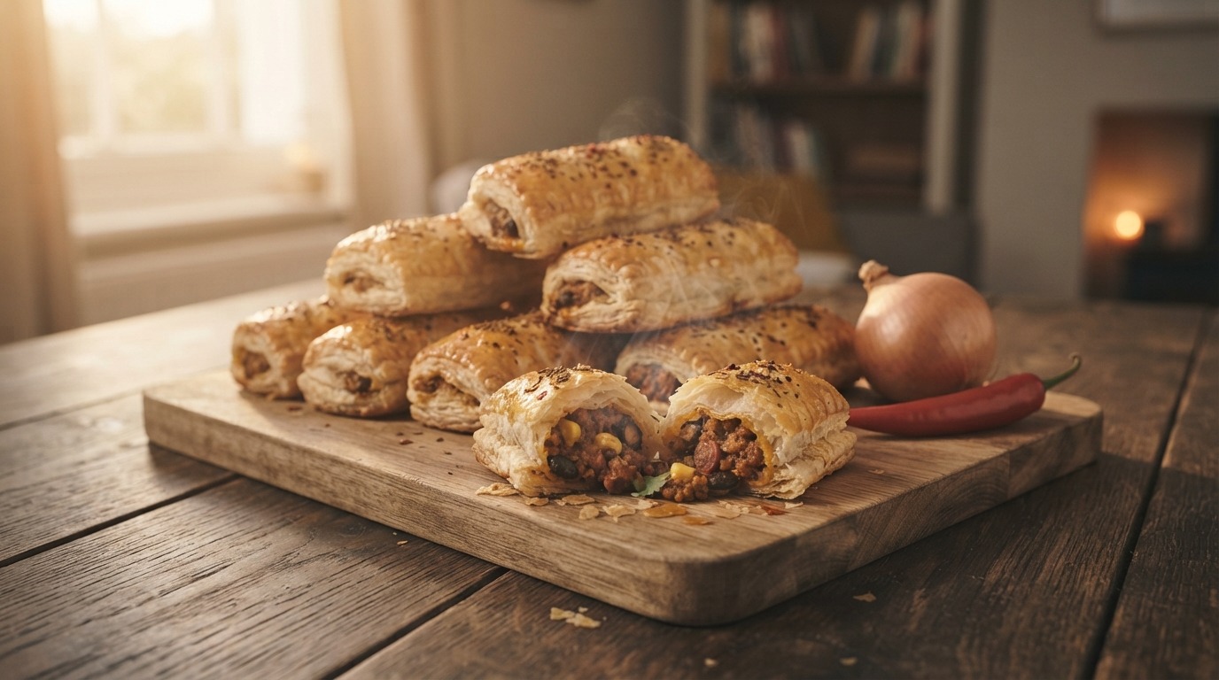 Mexicaanse saucijzenbroodjes