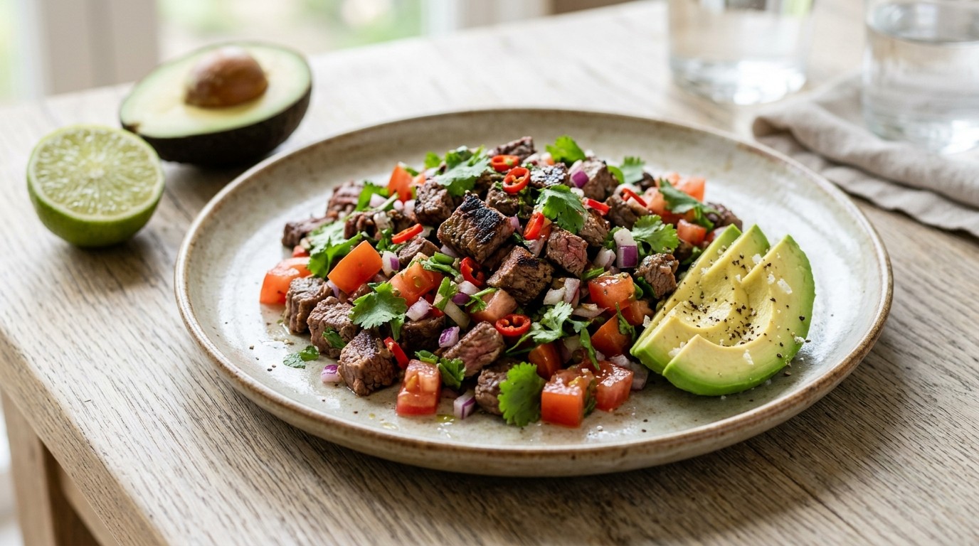 Mexicaanse Steak Tartare