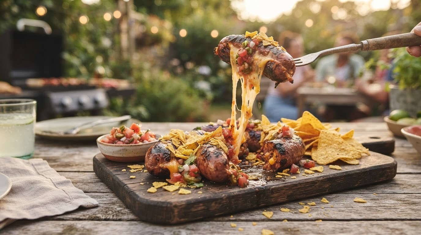 Mexicaanse Worstjes op de Barbecue