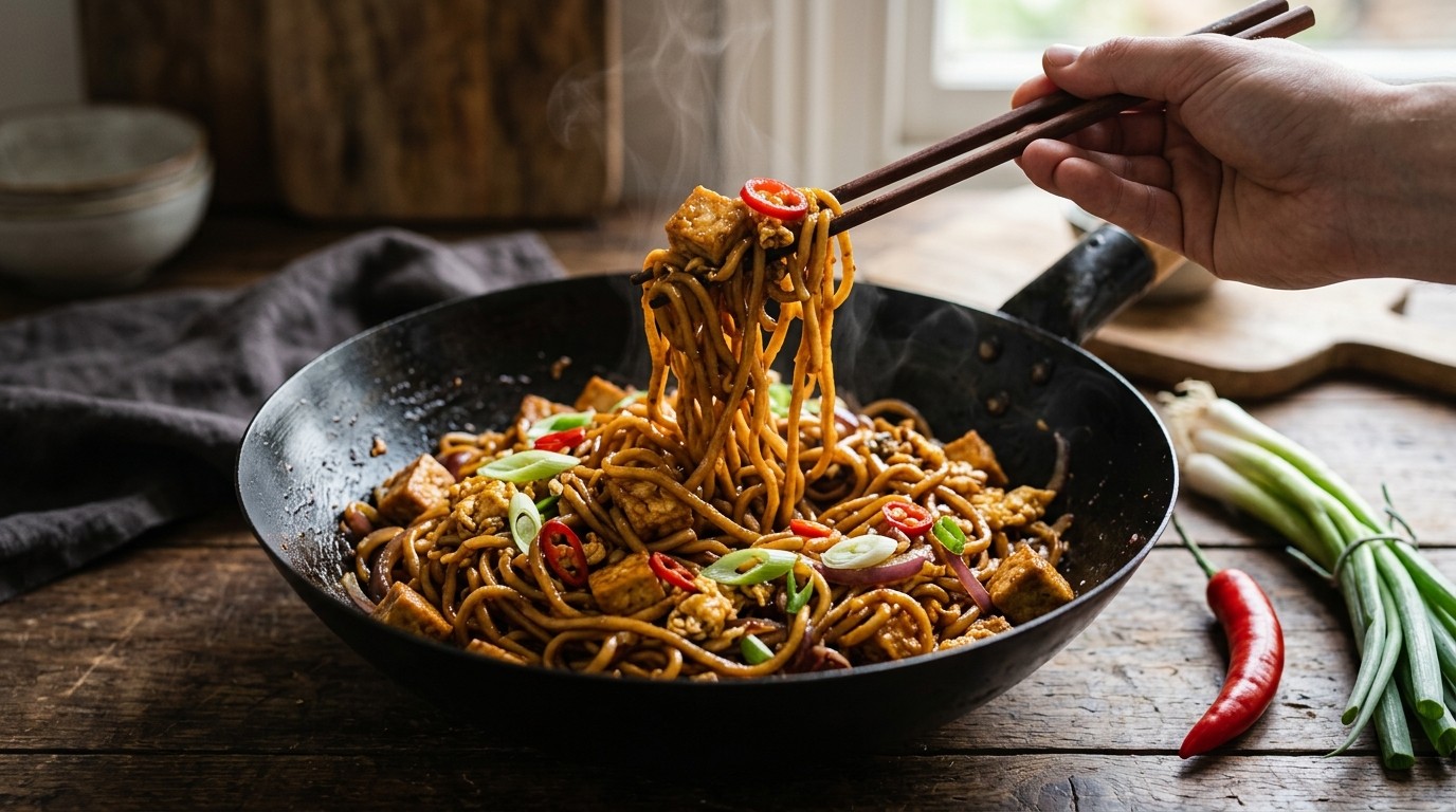 Mie Goreng met Tofu