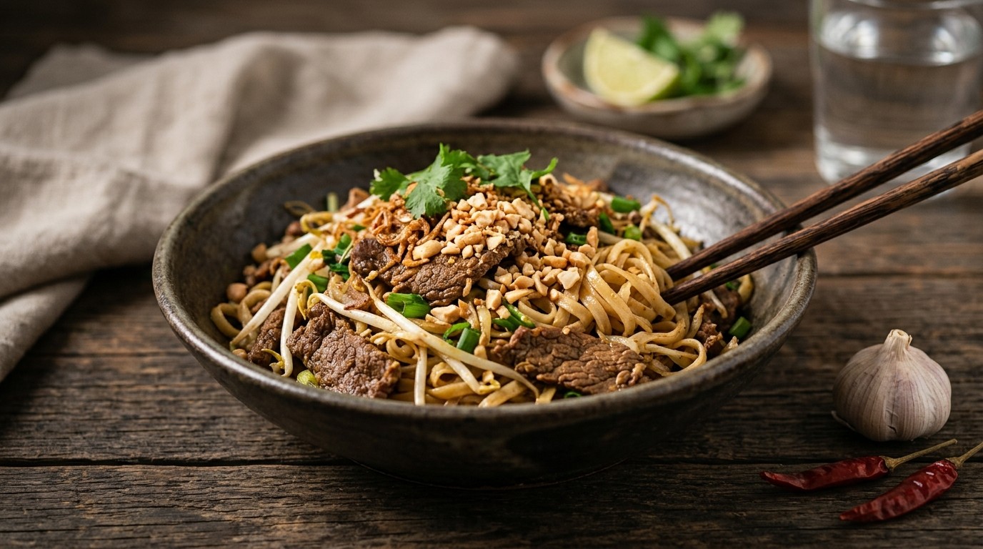 Mie met Rundvlees