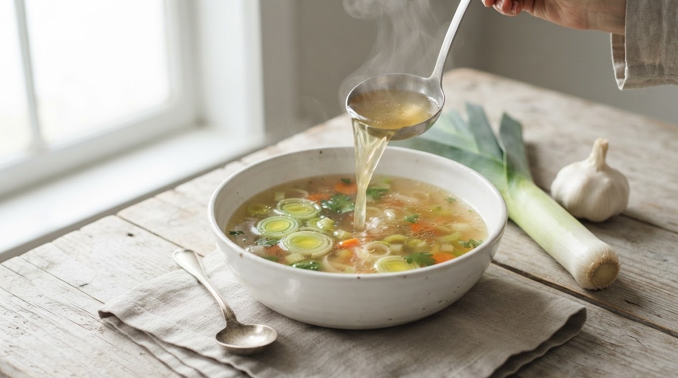 Miens groentenbouillon