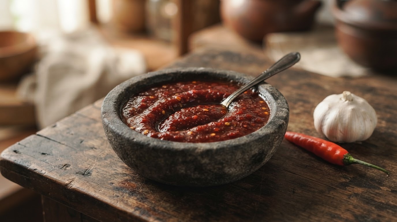 Miens hete tomatensaus