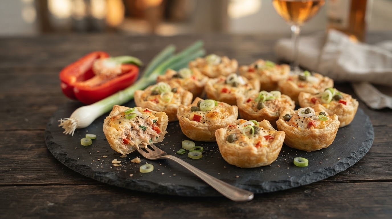 Mini tonijntaartjes