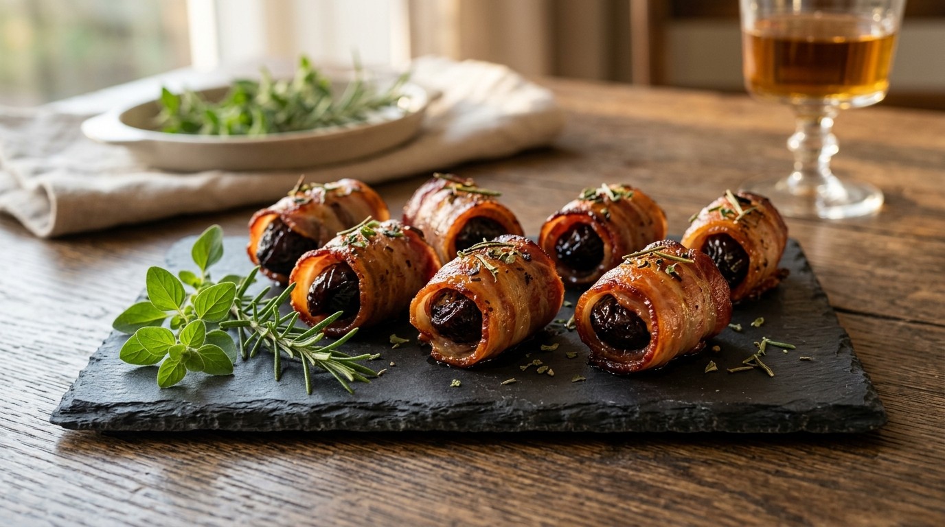 Minirollades met pruimen