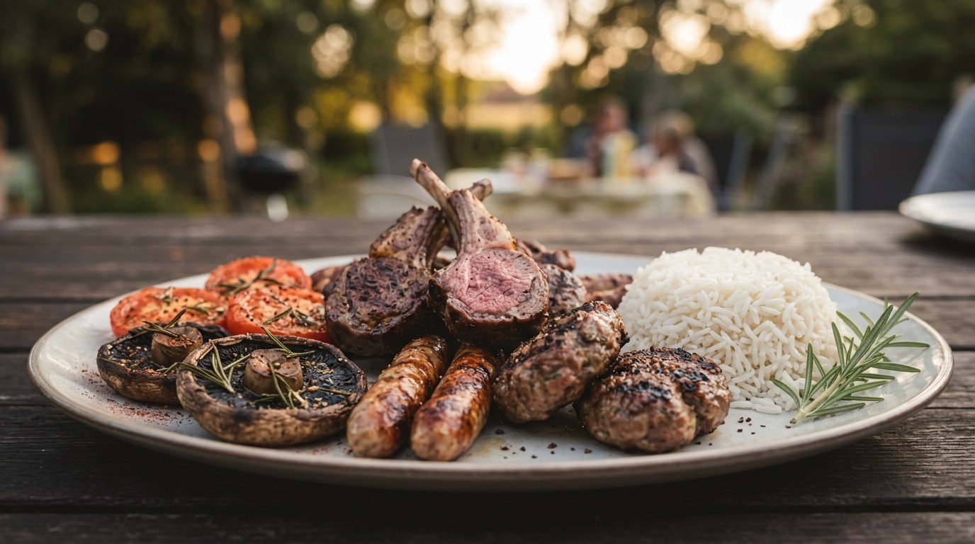 Mixed grill met lamsvlees